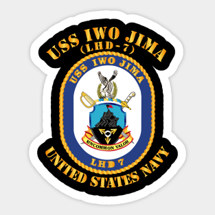 USS Iwo Jima (LHD-7) Sticker